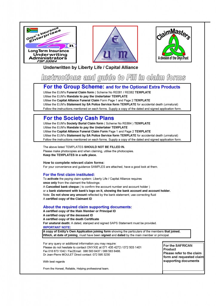 Application Form for GROUP Optional Extra Products3